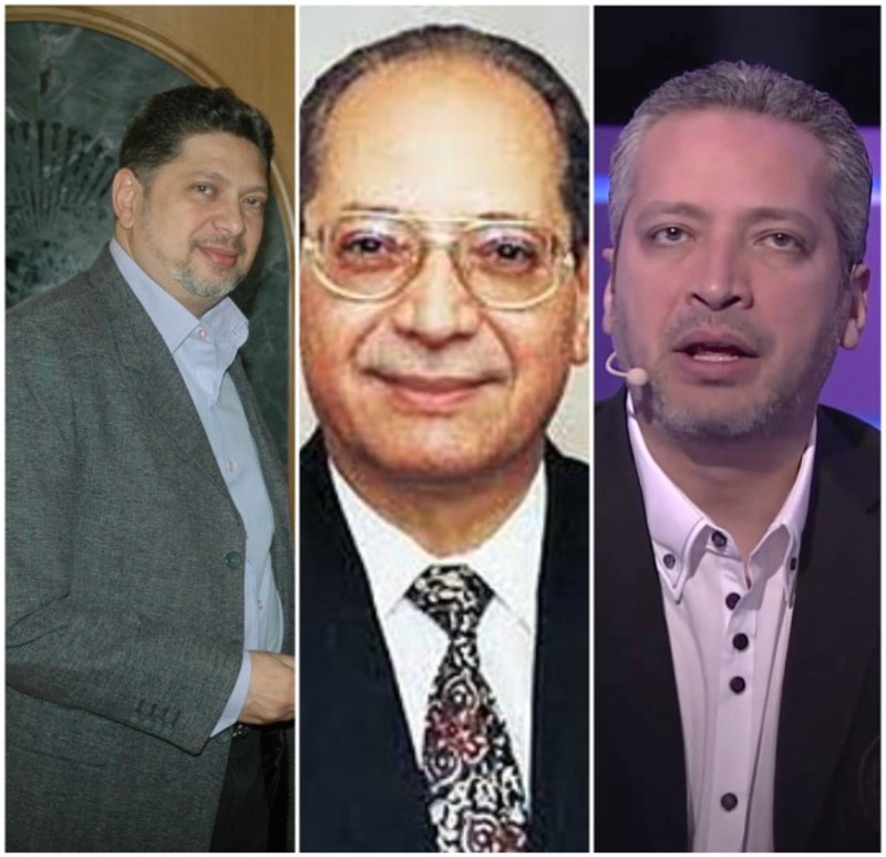 وفاة والد تامر أمين وعلاء بسيوني الإعلامي أمين بسيوني